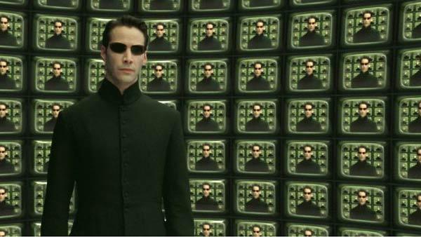Keanu Reeves as Neo in a scene from the 2003 film The Matrix Reloaded. - Provided courtesy of Village Roadshow Films Keanu Reeves as Neo in a scene from the 2003 film The Matrix Reloaded. - Provided courtesy of Village Roadshow Films