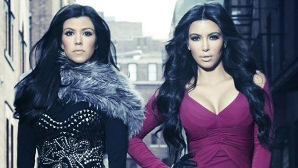 Kourtney and Kim Kardashian in a promotional photo for E! Entertainments Kourtney and Kim Take Manhattan. - Provided courtesy of Photo courtesey of Kim Kardashians official website, KimKardashian.Celebuzz.com Kourtney and Kim Kardashian in a promotional photo for E! Entertainments Kourtney and Kim Take Manhattan. - Provided courtesy of Photo courtesey of Kim Kardashians official website, KimKardashian.Celebuzz.com