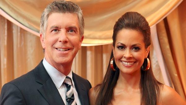 Brooke Burke and Tom Bergeron pose in a promotional still for the Spring 2010 season of Dancing with the Stars. - Provided courtesy of KABC / ABC/BOB DAMICO Brooke Burke and Tom Bergeron pose in a promotional still for the Spring 2010 season of Dancing with the Stars. - Provided courtesy of KABC / ABC/BOB DAMICO