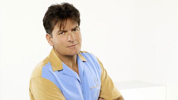 Actor Charlie Sheen is shown in the show, Two and a Half Men. - Provided courtesy of CBS Actor Charlie Sheen is shown in the show, Two and a Half Men. - Provided courtesy of CBS