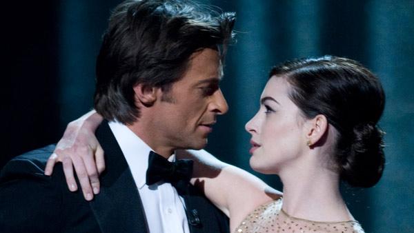 Hugh Jackman and Anne Hathaway perform at the 81st Annual Academy Awards at the Kodak Theatre in Hollywood, CA on Sunday, February 22, 2009. - Provided courtesy of Michael Yada / A.M.P.A.S. Hugh Jackman and Anne Hathaway perform at the 81st Annual Academy Awards at the Kodak Theatre in Hollywood, CA on Sunday, February 22, 2009. - Provided courtesy of Michael Yada / A.M.P.A.S.