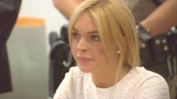 Lindsay Lohan is appears at a Los Angeles courthouse Wednesday, Feb. 9, 2011.