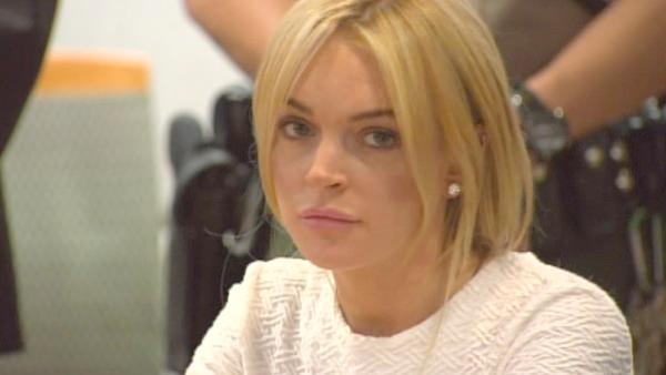 Lindsay Lohan is appears at a Los Angeles courthouse Wednesday, Feb. 9, 2011.