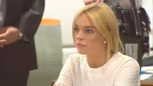 Lindsay Lohan is appears at a Los Angeles courthouse Wednesday, Feb. 9, 2011.