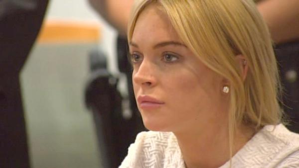 Lindsay Lohan is appears at a Los Angeles courthouse Wednesday, Feb. 9, 2011.
