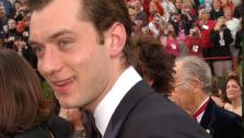 Jude Law in a photo from the Academy Awards ceremony on February 29, 2004. - Provided courtesy of A.M.P.A.S.
