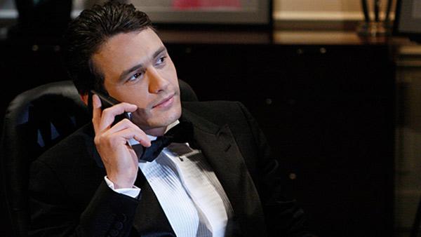 James Franco appears in a scene from General Hospital in a February 2011 episode. - Provided courtesy of ABC James Franco appears in a scene from General Hospital in a February 2011 episode. - Provided courtesy of ABC