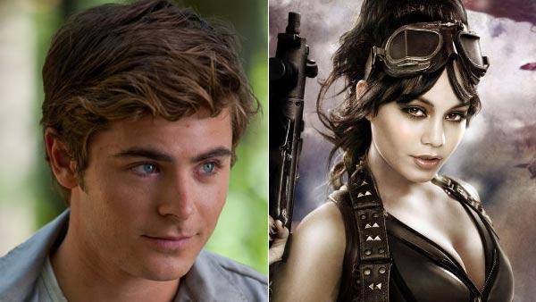 Zac Efron in a still from his 2010 film, Charlie St. Cloud./Vanessa Hudgens in a promotional photo for her 2011 film, Sucker Punch. - Provided courtesy of Universal Pictures/Warner Bros. Pictures Zac Efron in a still from his 2010 film, Charlie St. Cloud./Vanessa Hudgens in a promotional photo for her 2011 film, Sucker Punch. - Provided courtesy of Universal Pictures/Warner Bros. Pictures