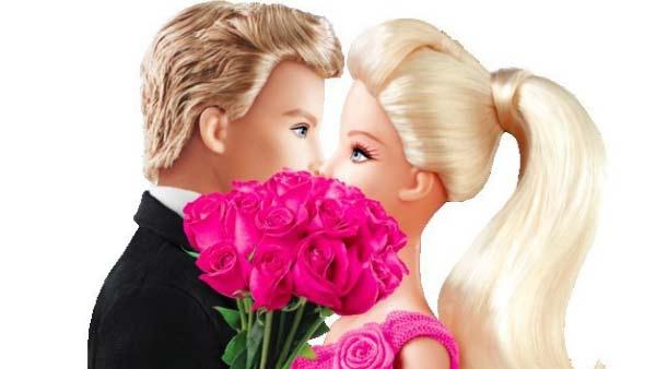 Barbie and Ken in an undated promotional still for Valentines Day. - Provided courtesy of Mattel Barbie and Ken in an undated promotional still for Valentines Day. - Provided courtesy of Mattel