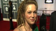 Crystal Bowersox speaks to OnTheRedCarpet.com at the 2011 Grammy Awards in Los Angeles on Feb. 13, 2011. - Provided courtesy of OTRC