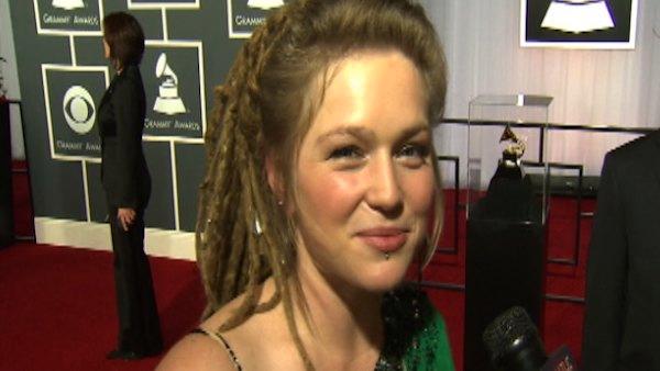 Crystal Bowersox speaks to OnTheRedCarpet.com at the 2011 Grammy Awards in Los Angeles on Feb. 13, 2011. - Provided courtesy of OTRC
