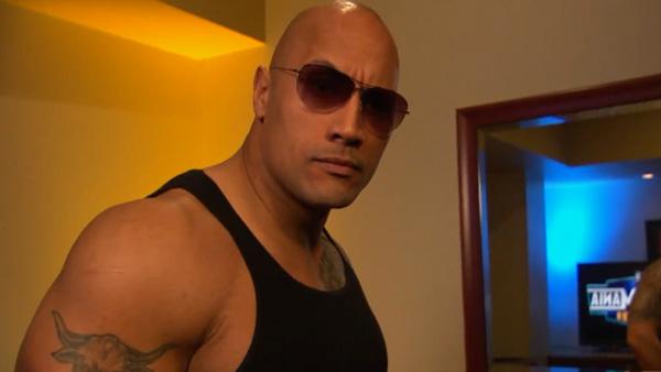 Dwayne The Rock Johnson announces on Feb. 14, 2011 his return to Wrestlemania. - Provided courtesy of youtube.com/user/WWEFanNation Dwayne The Rock Johnson announces on Feb. 14, 2011 his return to Wrestlemania. - Provided courtesy of youtube.com/user/WWEFanNation