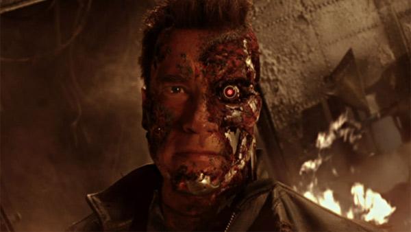 Arnold Schwarzenegger appears as the Terminator in the 2003 movie Terminator 3: Rise of the Machines. - Provided courtesy of Columbia TriStar Films / C-2 Pictures Arnold Schwarzenegger appears as the Terminator in the 2003 movie Terminator 3: Rise of the Machines. - Provided courtesy of Columbia TriStar Films / C-2 Pictures