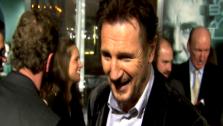 Liam Neeson talks to OnTheRedCarpet.com at the premiere of his 2011 film, Unknown. - Provided courtesy of KABC / OTRC