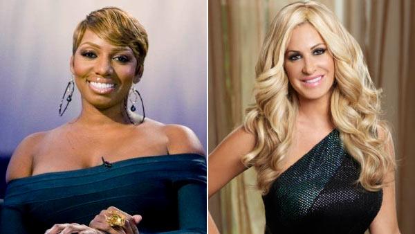 NeNe Leakes and Kim Zolciak in a promotional stills from The Real Housewives of Atlanta. - Provided courtesy of Quantrell Colbert/Bravo NeNe Leakes and Kim Zolciak in a promotional stills from The Real Housewives of Atlanta. - Provided courtesy of Quantrell Colbert/Bravo