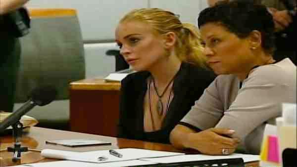 Actress Lindsay Lohan appears in an L.A. courtroom on Feb. 23, 2011, to face a felony grand theft charge involving a $2,500 necklace that was reported missing from a Venice jewelry store. - Provided courtesy of KABC Actress Lindsay Lohan appears in an L.A. courtroom on Feb. 23, 2011, to face a felony grand theft charge involving a $2,500 necklace that was reported missing from a Venice jewelry store. - Provided courtesy of KABC