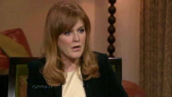 Sarah Ferguson, Duchess of York appears on The Oprah Winfrey Show in June 2010. - Provided courtesy of Harpo Productions Sarah Ferguson, Duchess of York appears on The Oprah Winfrey Show in June 2010. - Provided courtesy of Harpo Productions
