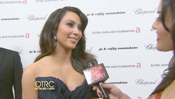 kim kardashian 2011 oscars. OTRC talks with Kim Kardashian