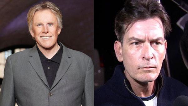 Gary Busey appears in a promotional still for Celebrity Apprentice in 2011. Charlie Sheen appears in an interview with KABC. - Provided courtesy of NBC / KABC Gary Busey appears in a promotional still for Celebrity Apprentice in 2011. Charlie Sheen appears in an interview with KABC. - Provided courtesy of NBC / KABC