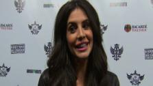 Hope Dworaczyk speaks to OnTheRedCarpet.com in February 2011 at a party honoring the Black Eyed Peas in Los Angeles. - Provided courtesy of OTRC
