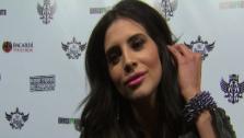 Hope Dworaczyk speaks to OnTheRedCarpet.com in February 2011 at a party honoring the Black Eyed Peas in Los Angeles. - Provided courtesy of OTRC