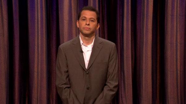 Jon Cryer appears on a March 10, 2011 episode of Conan. - Provided courtesy of TBS Jon Cryer appears on a March 10, 2011 episode of Conan. - Provided courtesy of TBS