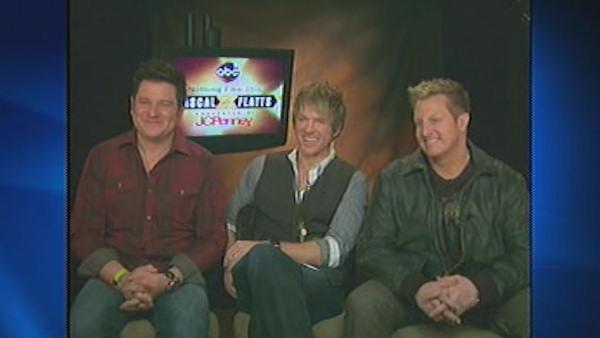 Rascal Flatts band members speak to WABC Television in March 2011. - Provided courtesy of WABC Rascal Flatts band members speak to WABC Television in March 2011. - Provided courtesy of WABC