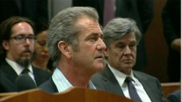 Mel Gibson appears in Los Angeles Superior court on March 11, 2011. - Provided courtesy of KABC / ABC Mel Gibson appears in Los Angeles Superior court on March 11, 2011. - Provided courtesy of KABC / ABC