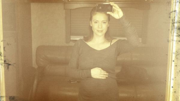 Actress Alyssa Milano appears in a photo posted on her official website on Monday, March 14, 2011. - Provided courtesy of alyssa.com Actress Alyssa Milano appears in a photo posted on her official website on Monday, March 14, 2011. - Provided courtesy of alyssa.com