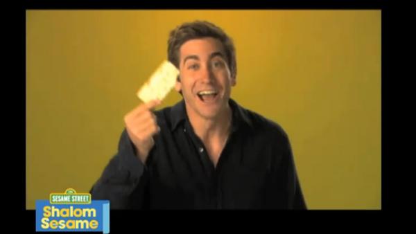 Jake Gyllenhaal appears in a Passover video for Sesame Streets Shalom Sesame series in March 2011. - Provided courtesy of Sesame Workshop / youtube.com/user/shalomsesame Jake Gyllenhaal appears in a Passover video for Sesame Streets Shalom Sesame series in March 2011. - Provided courtesy of Sesame Workshop / youtube.com/user/shalomsesame