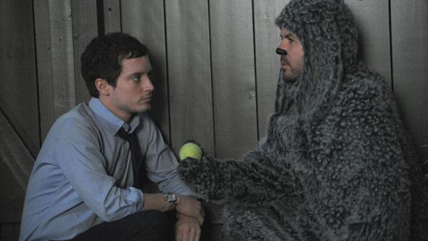 Elijah Wood as Ryan and Jason Gann as Wilfred in a scene from the 2011 FX series 'Wilfred.'