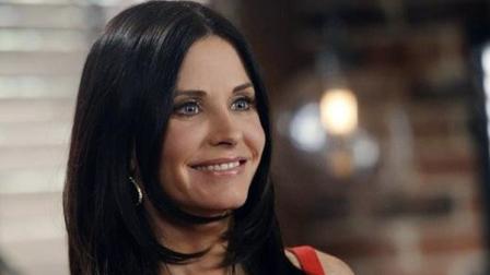 Courteney Cox appears in a still from her ABC series, Cougar Town.