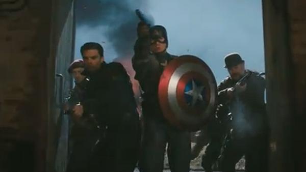 Chris Evans appears as Captain America in the 2011 movie Captain America: The First Avenger. - Provided courtesy of Paramount Pictures Chris Evans appears as Captain America in the 2011 movie Captain America: The First Avenger. - Provided courtesy of Paramount Pictures