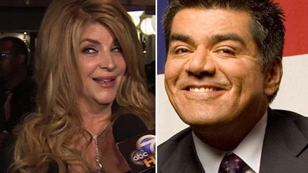Kirstie Alley speaks to OnTheRedCarpet.com at the opening of her Organic Liaison health food store in Los Angeles on Wednesday, March 9, 2011. / George Lopez appears in a promotional photo for his TBS talk show Lopez Tonight. - Provided courtesy of OTRC / TBS Kirstie Alley speaks to OnTheRedCarpet.com at the opening of her Organic Liaison health food store in Los Angeles on Wednesday, March 9, 2011. / George Lopez appears in a promotional photo for his TBS talk show Lopez Tonight. - Provided courtesy of OTRC / TBS