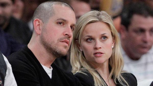 Actress Reese Witherspoon, right, and her fiance, Jim Toth, watch an NBA basketball game between Los Angeles Lakers and the Detroit Pistons in Los Angeles, Tuesday, Jan. 4, 2011. - Provided courtesy of AP / AP Photo/Jae C. Hong Actress Reese Witherspoon, right, and her fiance, Jim Toth, watch an NBA basketball game between Los Angeles Lakers and the Detroit Pistons in Los Angeles, Tuesday, Jan. 4, 2011. - Provided courtesy of AP / AP Photo/Jae C. Hong