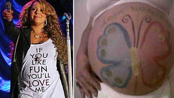 Mariah Carey performs at the Festa do Peao de Boiadeiro de Barretos on August 21, 2010. / Mariah Carey posts photo of pregnant belly on March 27, 2011. - Provided courtesy of MariahCarey.com / twitpic.com/4ebbbm Mariah Carey performs at the Festa do Peao de Boiadeiro de Barretos on August 21, 2010. / Mariah Carey posts photo of pregnant belly on March 27, 2011. - Provided courtesy of MariahCarey.com / twitpic.com/4ebbbm