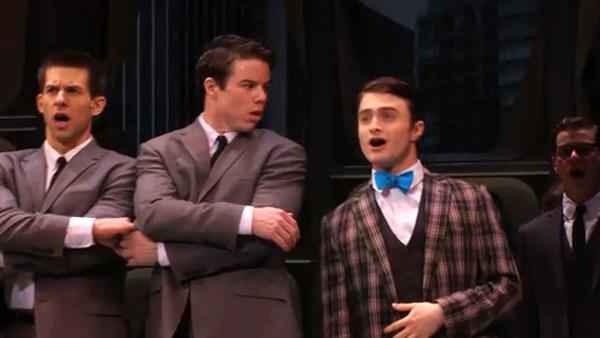 Daniel Radcliffe made his Broadway musical debut on March 27, 2011, starring in a revival of How to Succeed in Business Without Really Trying. - Provided courtesy of youtube.com/user/H2SBway Daniel Radcliffe made his Broadway musical debut on March 27, 2011, starring in a revival of How to Succeed in Business Without Really Trying. - Provided courtesy of youtube.com/user/H2SBway