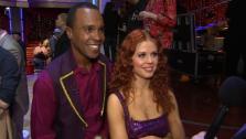 Sugar Ray Leonard talks to OnTheRedCarpet.com after first Dancing With The Stars results show on March 29, 2011. - Provided courtesy of OTRC