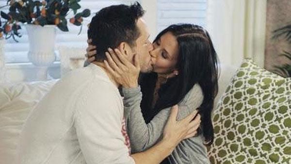 Josh Hopkins and Courteney Coz appear in a still from Cougar Town. - Provided courtesy of ABC/Mitch Haddad Josh Hopkins and Courteney Coz appear in a still from Cougar Town. - Provided courtesy of ABC/Mitch Haddad