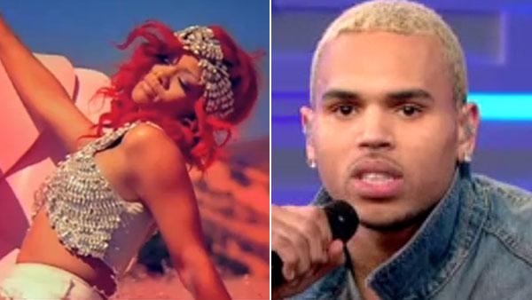 Rihanna appears in the music video Only Girl In the World. / Chris Brown appears on GMA on March 22, 2011. - Provided courtesy of ABC / Def Jam Rihanna appears in the music video Only Girl In the World. / Chris Brown appears on GMA on March 22, 2011. - Provided courtesy of ABC / Def Jam