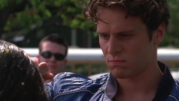 Jonathan Groff appears in a scene from the FOX series Glee in 2010. - Provided courtesy of FOX Jonathan Groff appears in a scene from the FOX series Glee in 2010. - Provided courtesy of FOX