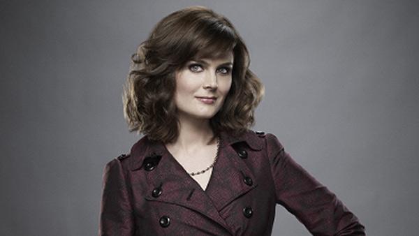 Actress Emily Deschanel and actor David Hornsby married on Sept. 25, 2010. (Pictured: Emily Deschanel appears in a 2010 promotional photo for the FOX series 'Bones.')