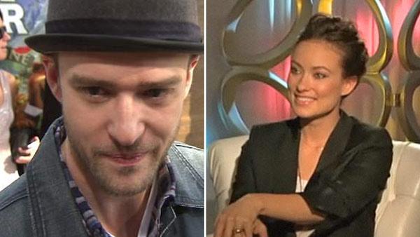 Justin Timberlake speaks to OnTheRedCarpet.com in December 2010 at the premiere of Yogi Bear. / Olivia Wilde talks to OnTheRedCarpet.com about TRON: Legacy in November 2010. - Provided courtesy of OTRC Justin Timberlake speaks to OnTheRedCarpet.com in December 2010 at the premiere of Yogi Bear. / Olivia Wilde talks to OnTheRedCarpet.com about TRON: Legacy in November 2010. - Provided courtesy of OTRC