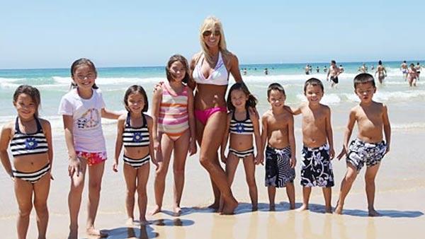 The Gosselin brood show off their adorable smiles and lovely tans on Bondi Beach, Australia during a taping of Kate Plus 8. The episodes aired in 2011. - Provided courtesy of Brad Kennerley / TLC The Gosselin brood show off their adorable smiles and lovely tans on Bondi Beach, Australia during a taping of Kate Plus 8. The episodes aired in 2011. - Provided courtesy of Brad Kennerley / TLC