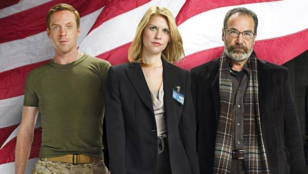 Damian Lewis, Claire Danes and Mandy Patinkin appear in a promotional photo for Homeland. - Provided courtesy of OTRC / Showtime Damian Lewis, Claire Danes and Mandy Patinkin appear in a promotional photo for Homeland. - Provided courtesy of OTRC / Showtime