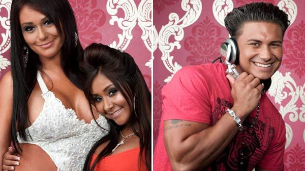 J-Woww, Snooki and Pauly D appears in a promotional photo for Jersey Shore. - Provided courtesy of MTV/Emily Shur J-Woww, Snooki and Pauly D appears in a promotional photo for Jersey Shore. - Provided courtesy of MTV/Emily Shur
