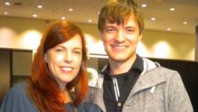 Amy Bruni and Adam Berry from Ghost Hunters stop by to chat with On The Red Carpet at the Reality Rocks Expo. - Provided courtesy of OTRC