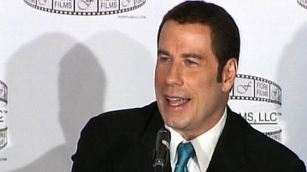 John Travolta speaks to reporters in New York about the movie Gotti: Three Generations on Tuesday, April 12, 2011. - Provided courtesy of OTRC John Travolta speaks to reporters in New York about the movie Gotti: Three Generations on Tuesday, April 12, 2011. - Provided courtesy of OTRC