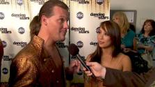 Chris Jericho speaks after Dancing With the Stars season 12s third results show Tuesday, April 12, 2011.