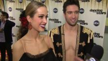 Petra Nemcova speaks after Dancing With the Stars season 12s third results show Tuesday, April 12, 2011. - Provided courtesy of OTRC